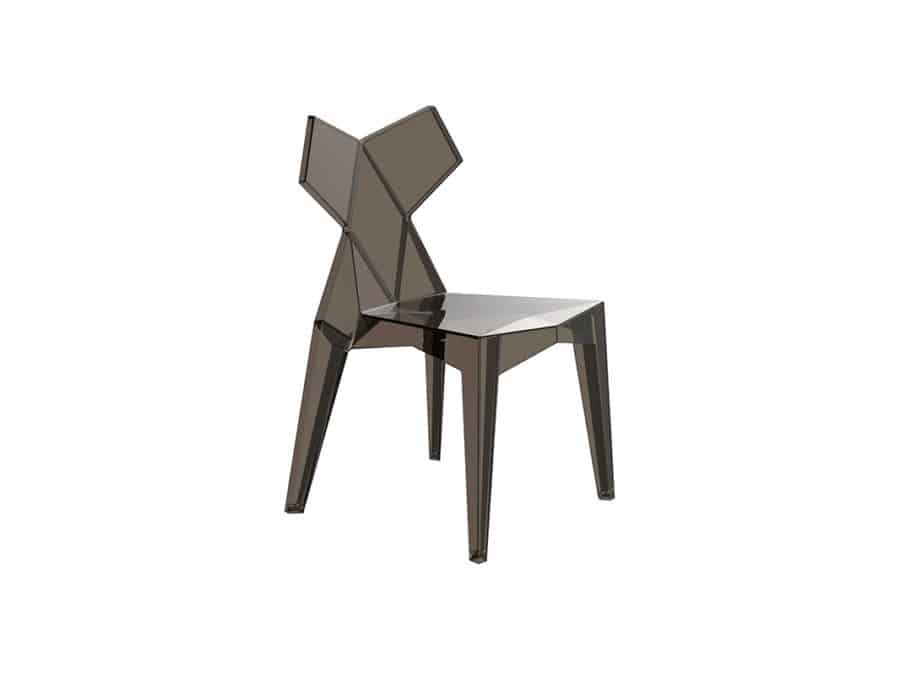 Vondom - Kimono chair Fume