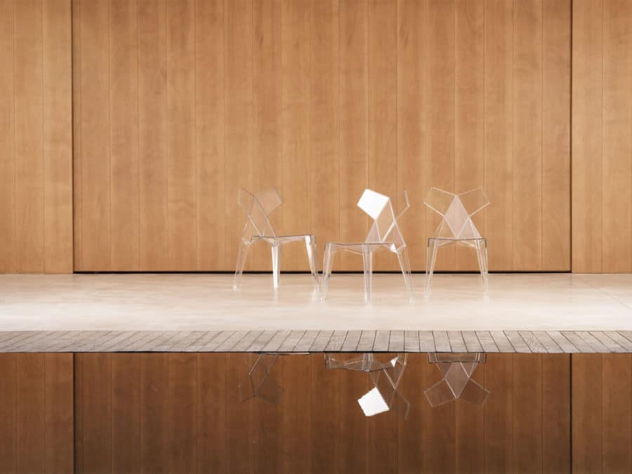 Vondom - Kimono chairs set - glass