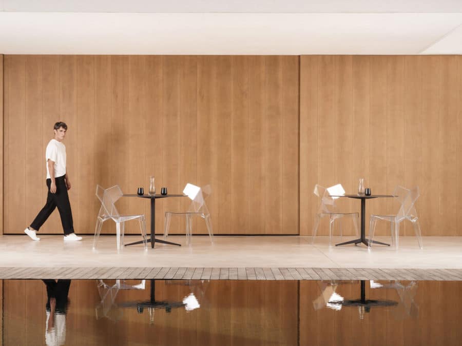 Vondom - Kimono chairs set - glass