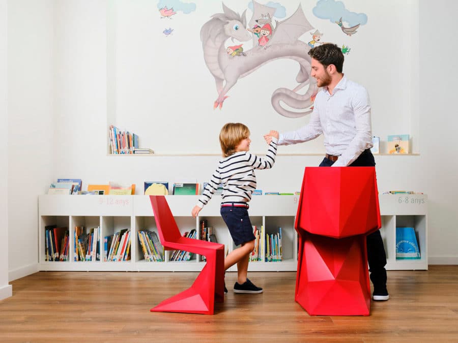 Vondom - Voxel Chair Red
