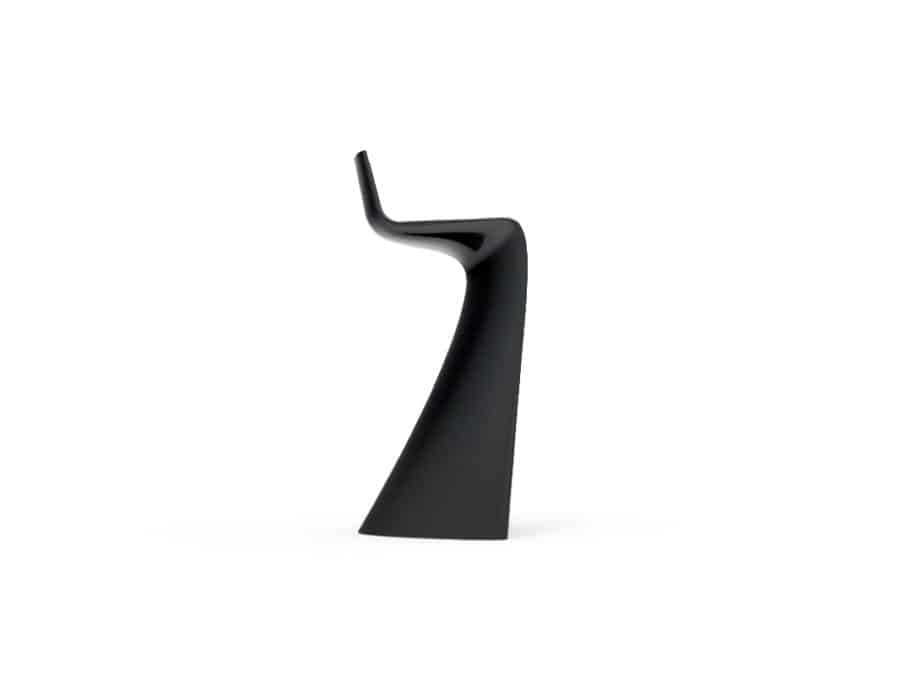 Vondom - Wing Barstool Black