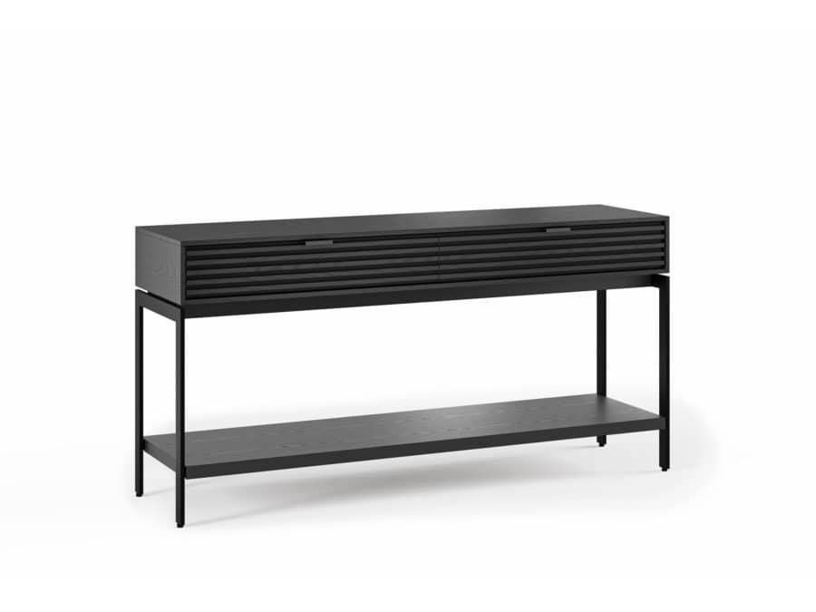 BDI Cora Console Table 1173 Ebonized Ash contemporary wood occasional storage furniture