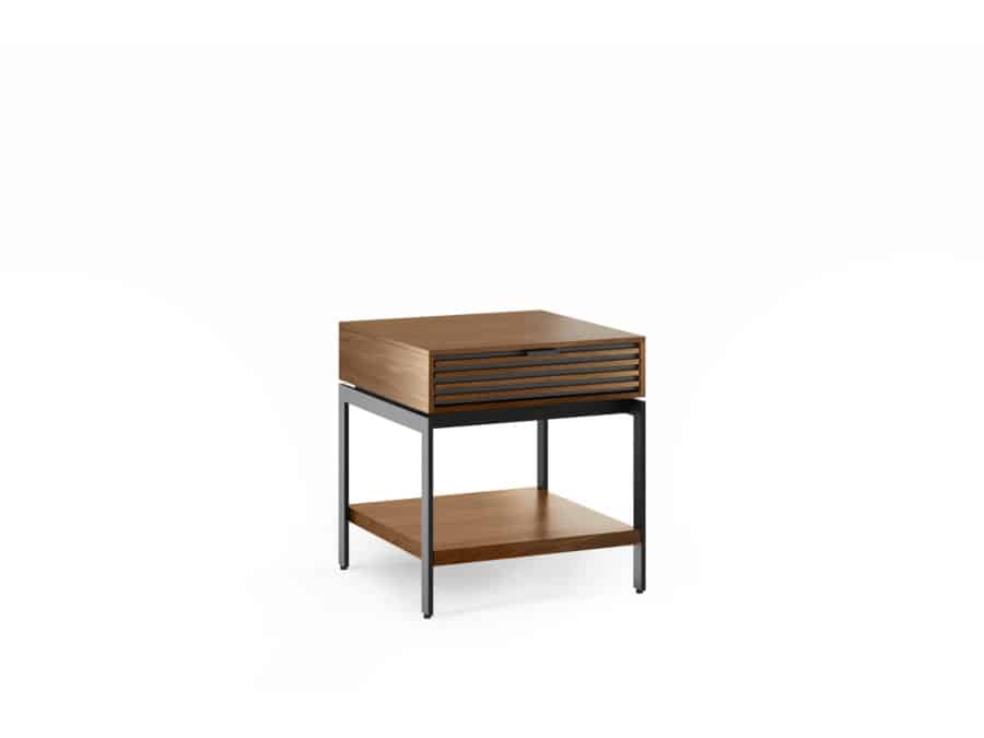 BDI Cora End Table 1176 BDI walnut contemporary wood occasional furniture