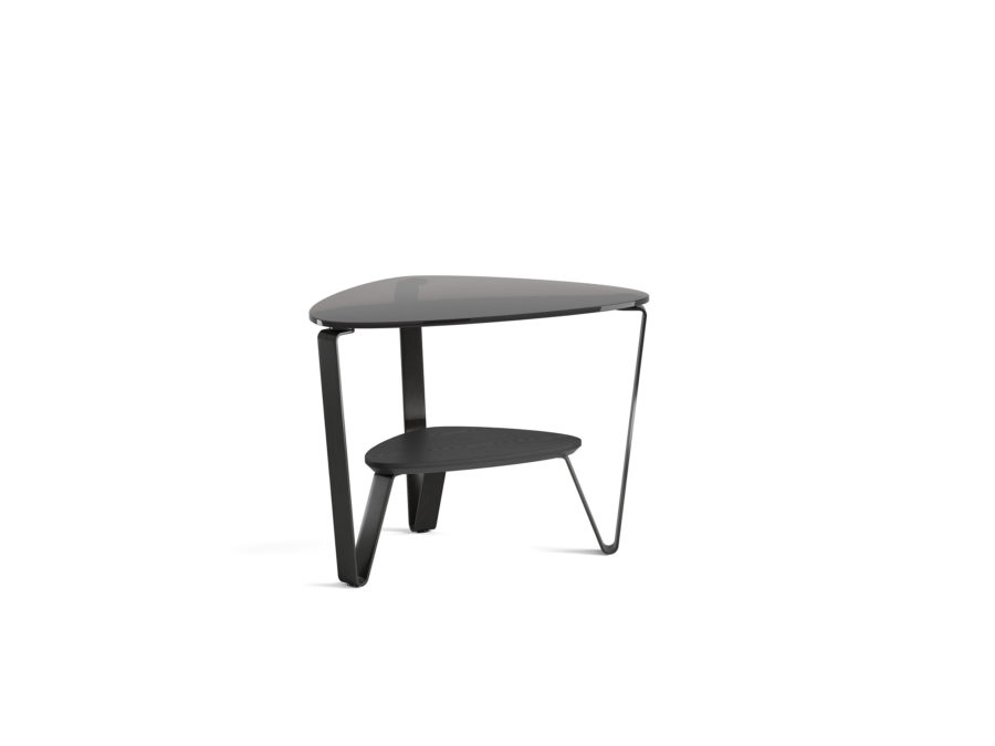 BDI Dino small coffee table 1367 Ebonized Ash contemporary side table