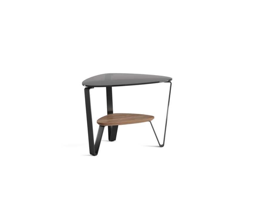 BDI Dino small coffee table 1367 natural walnut contemporary side table