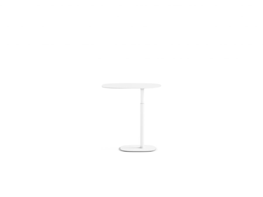BDI Serif 1045 lift laptop table 1045 white height adjustable side table