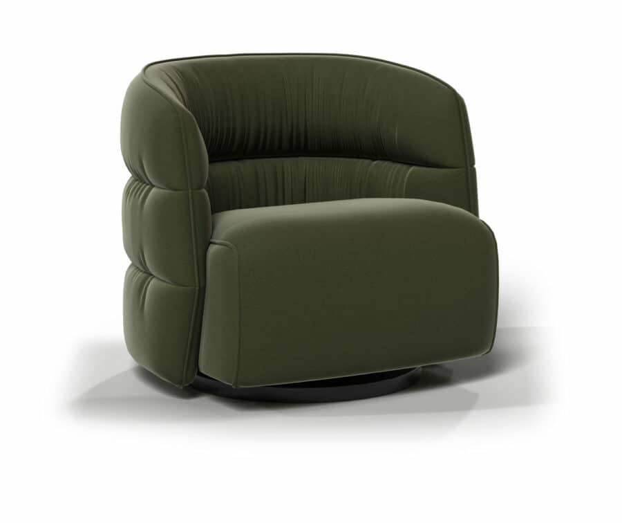Natuzzi Italia Couture Olive Green 99002015