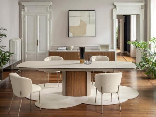 Calligaris Yoroi Table and Sweel Chairs