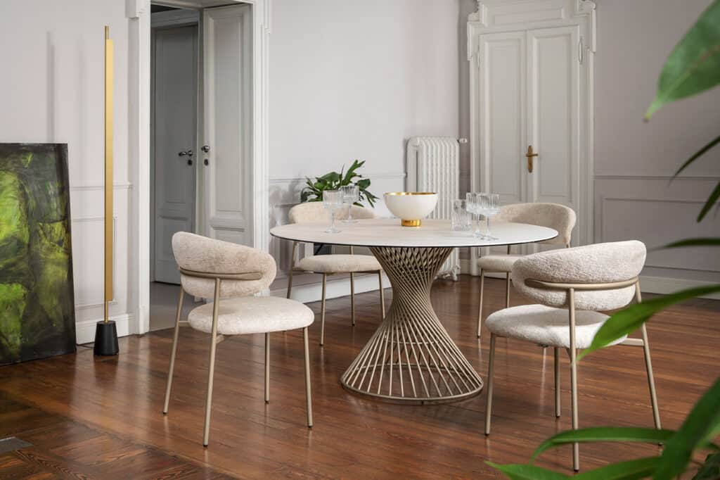 Vortex Round Table Calligaris Vortex Round Table - Furnitalia | A Conversation Catalyst