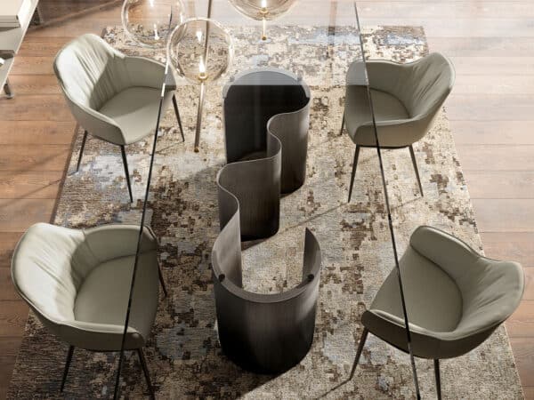 Cattelan Italia Papel Glass Table