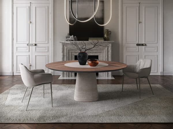 Cattelan Italia Rado Keramik Wood Table