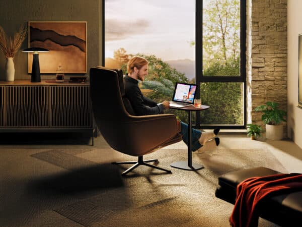 BDi Serif Laptop Side Table