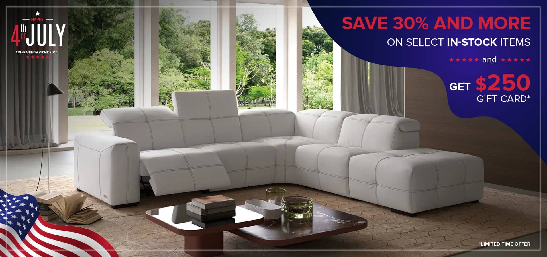 Independence Day Sale at Furnitalia