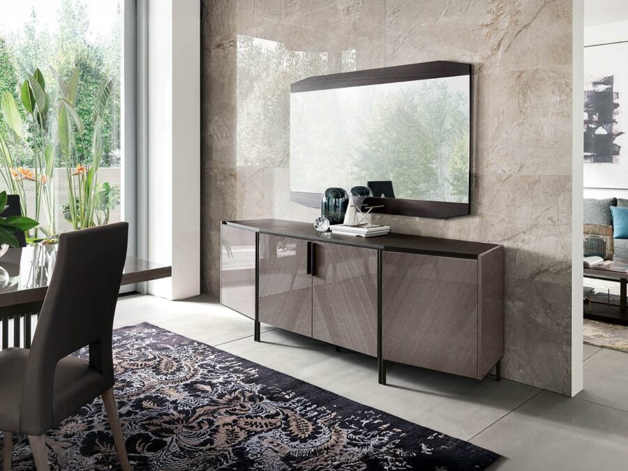 Alf Italia Olimpia Buffet with Mirror