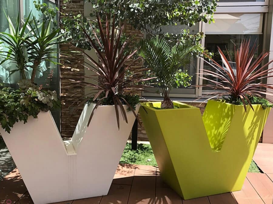 Vondom - Uve XL Planter Red