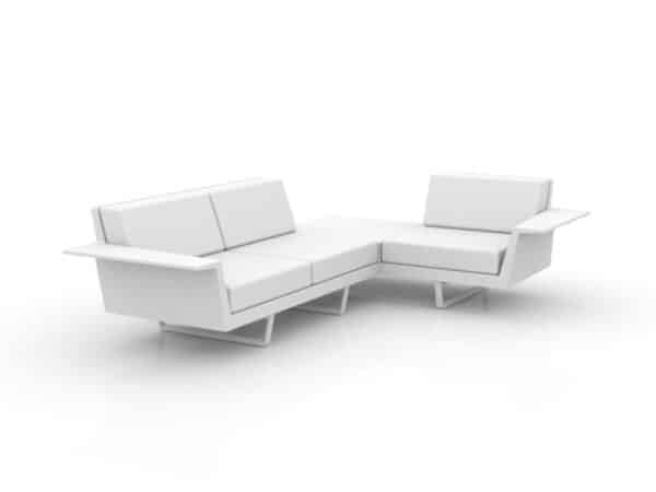 Vondom outdoor corner sofa delta