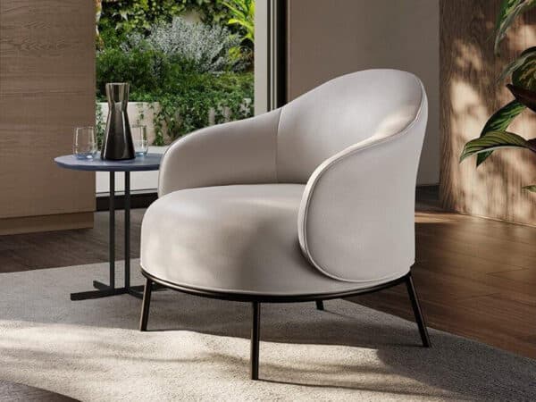 Natuzzi Italia Botanic Armchair White