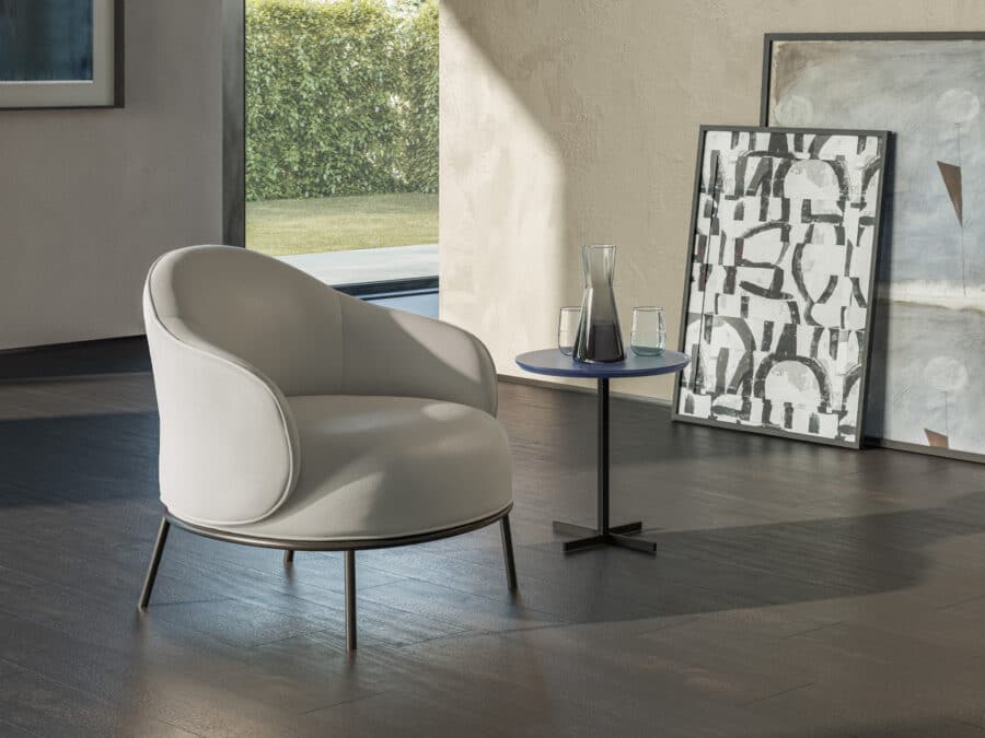 Natuzzi Italia Botanic Armchair White