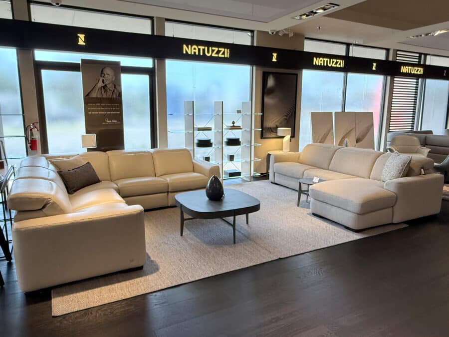 Natuzzi Italia Diesis 2828 5pc Power Sectional