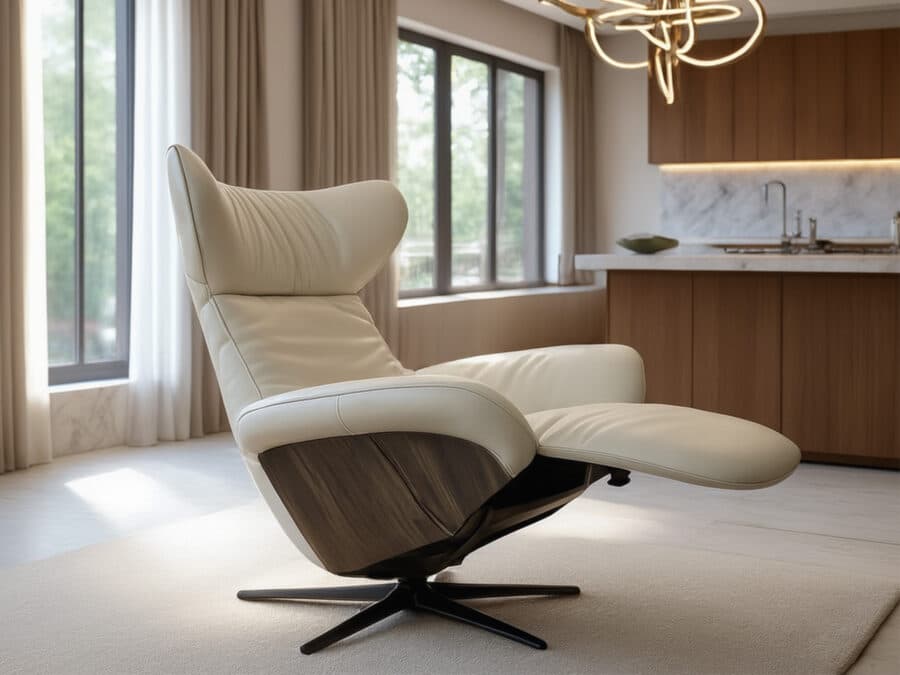 Natuzzi Italia Ilia Reclining Armchair
