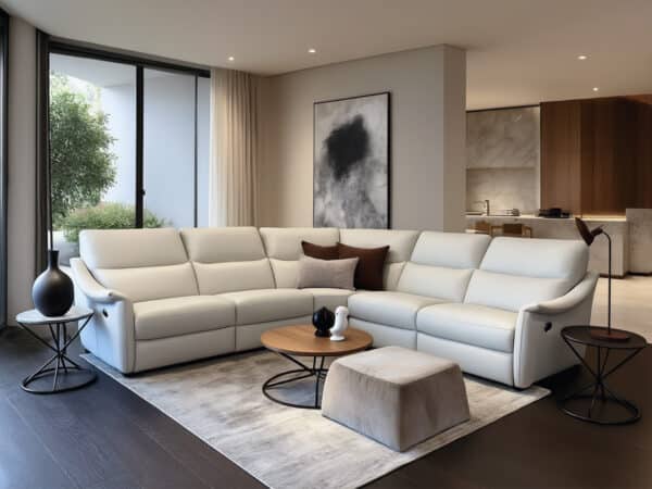 Natuzzi Italia Plie 3061 5pc power Sectional