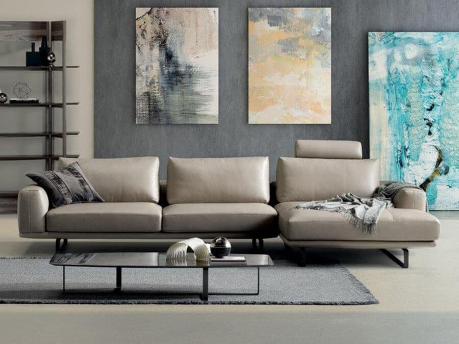 Natuzzi Italia Tempo Sectional