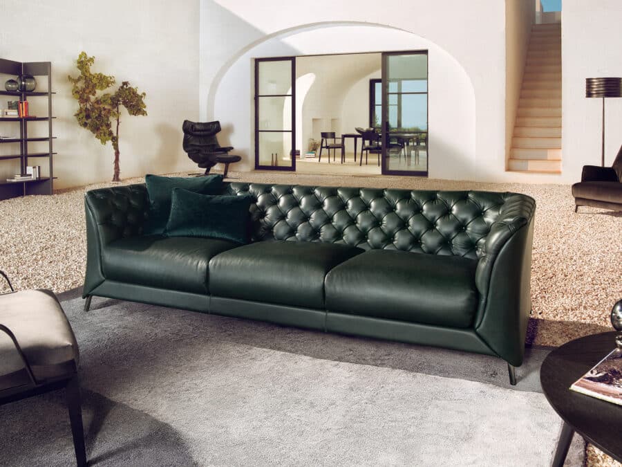 Natuzzi Italia La Scala Sectional Sofa Armchair