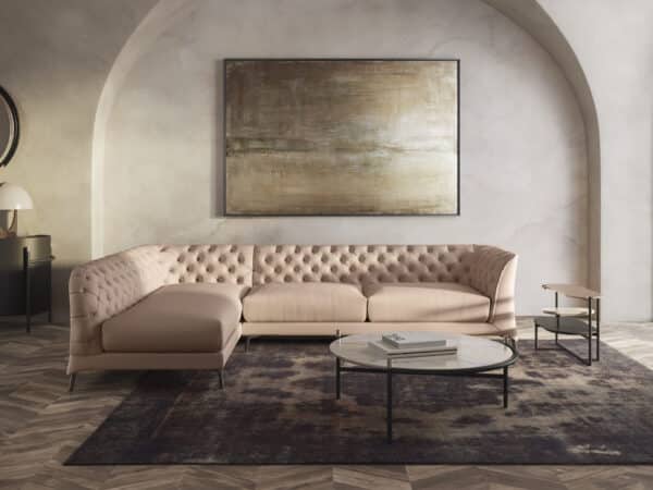 Natuzzi Italia La Scala Sectional Sofa Armchair