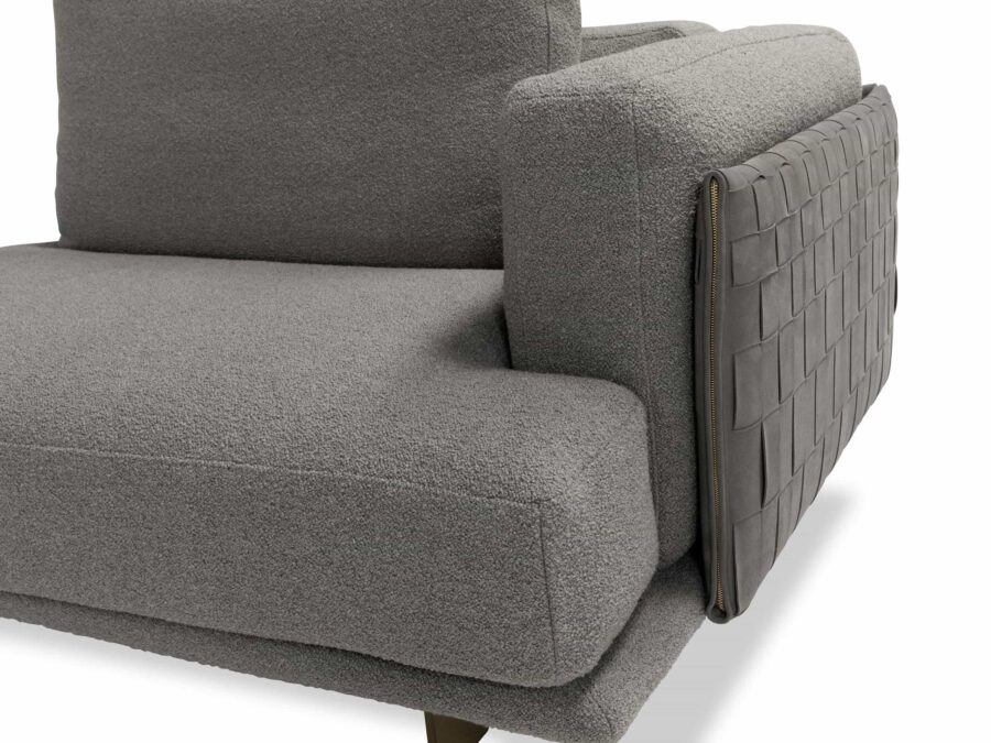 Natuzzi Italia Campus Armrest Closeup