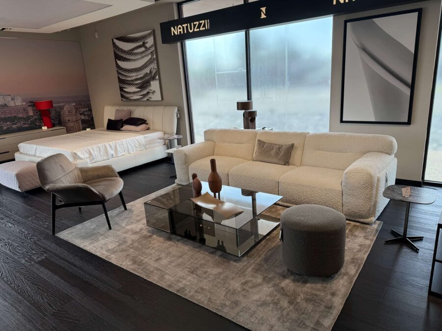 Natuzzi Italia Dorian Sofa Beige 4