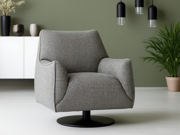 Natuzzi Italia Dolly Swivel Armchair