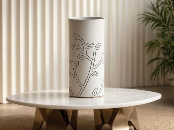 Natuzzi Italia Elda ceramic Vase