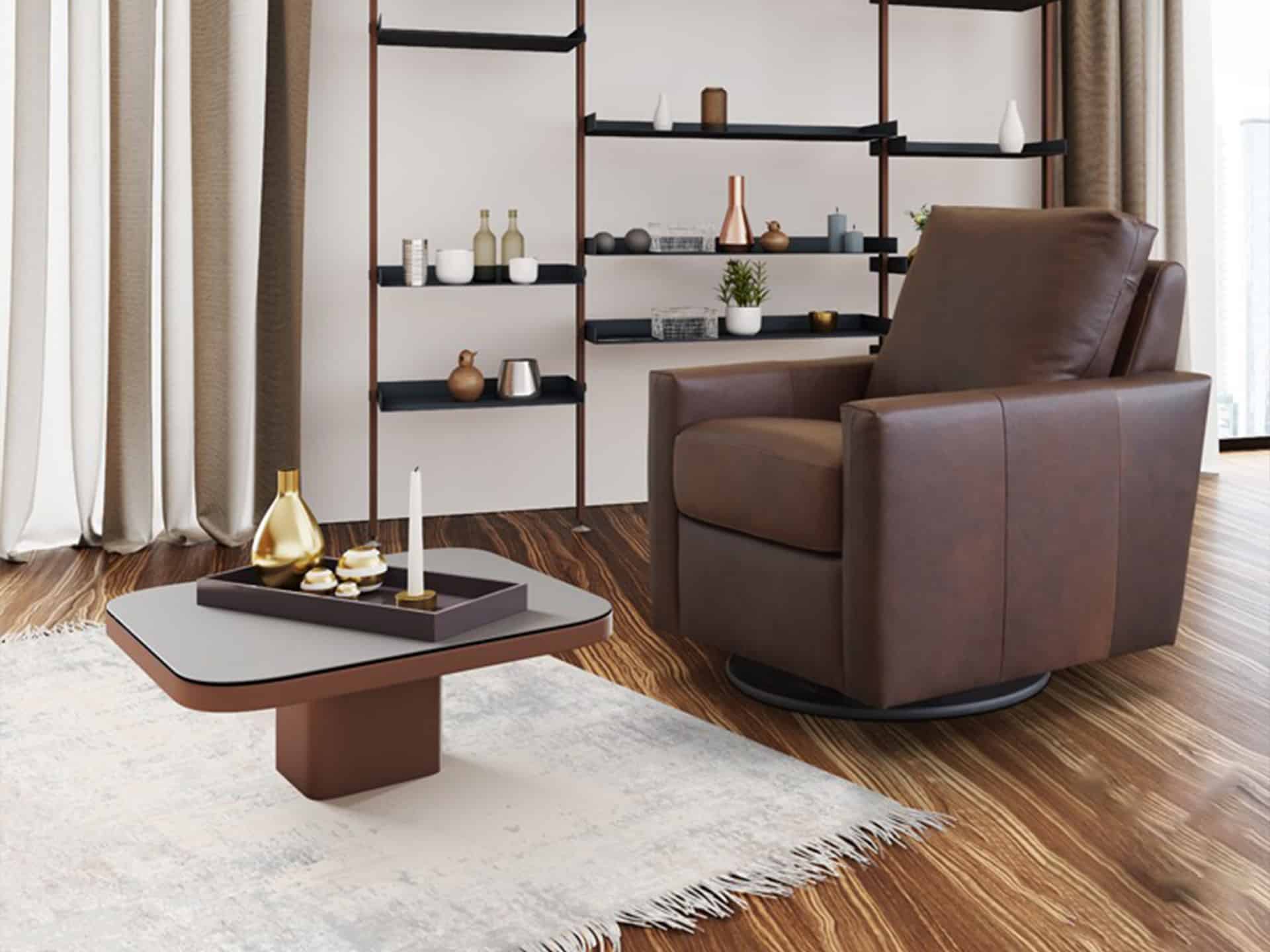 Estro Milano Francis swivel Armchair