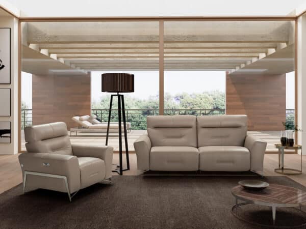 Incanto Italia i779 power sofa and armchair