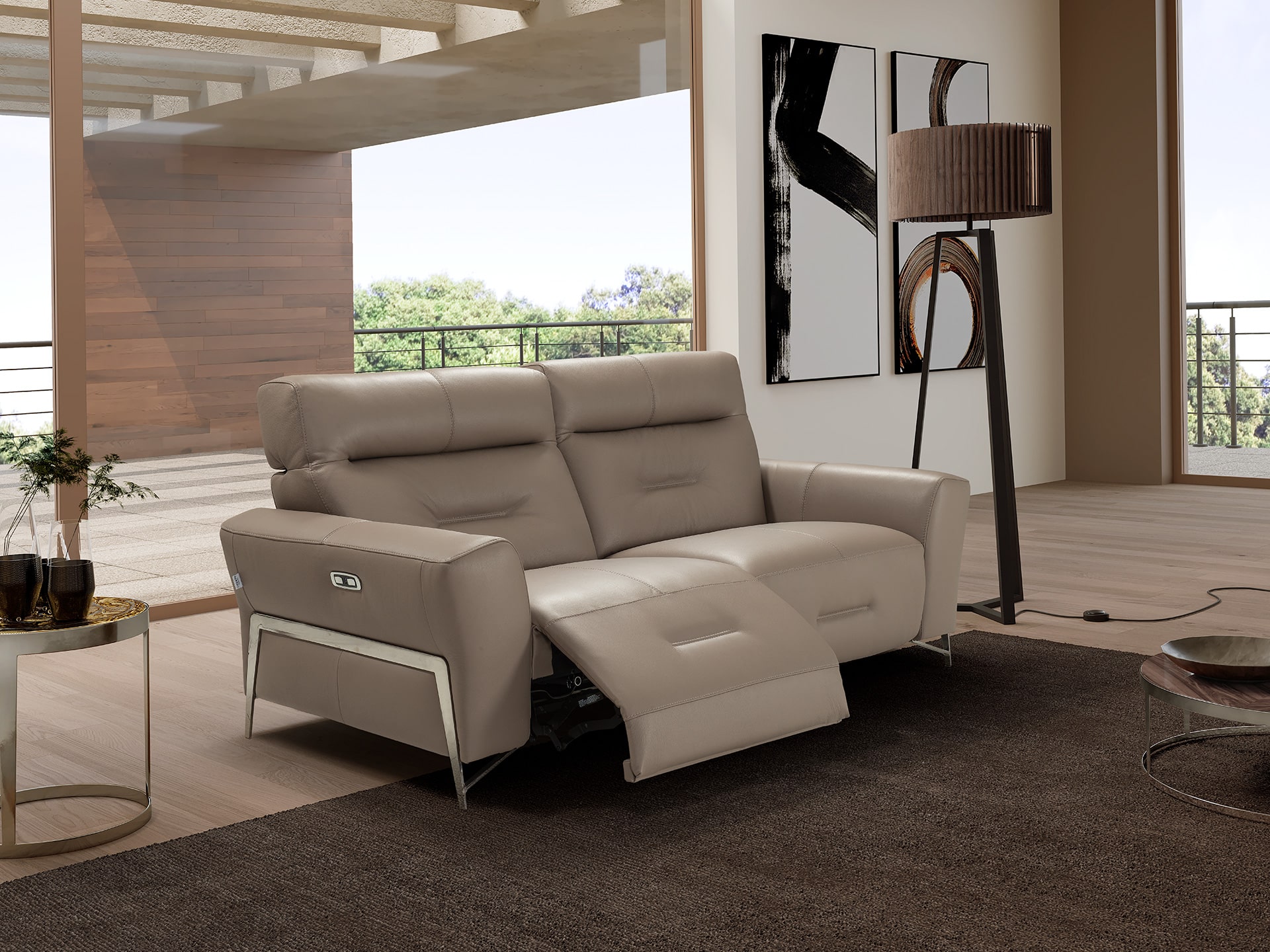 Incanto Italia i779 power sofa and armchair