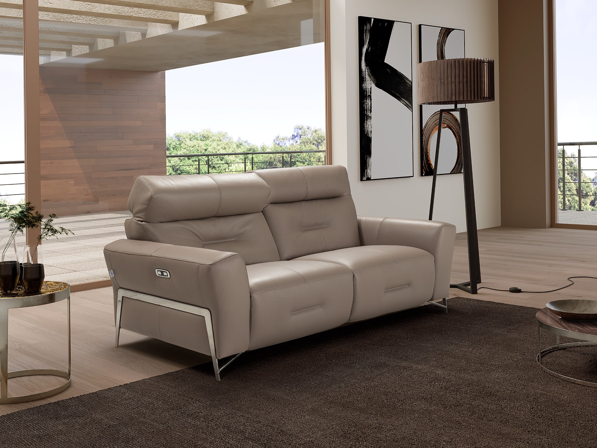 Incanto Italia i779 power sofa and armchair