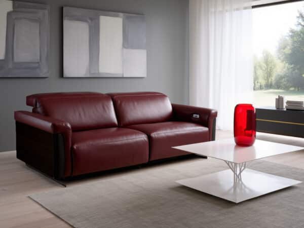 Incanto Italia - Colette i803 Power Sofa Wine