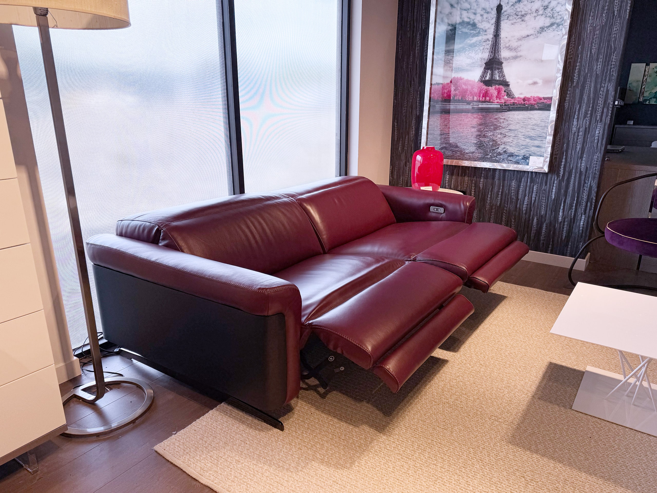 Incanto Italia - Colette i803 Power Sofa Wine 4