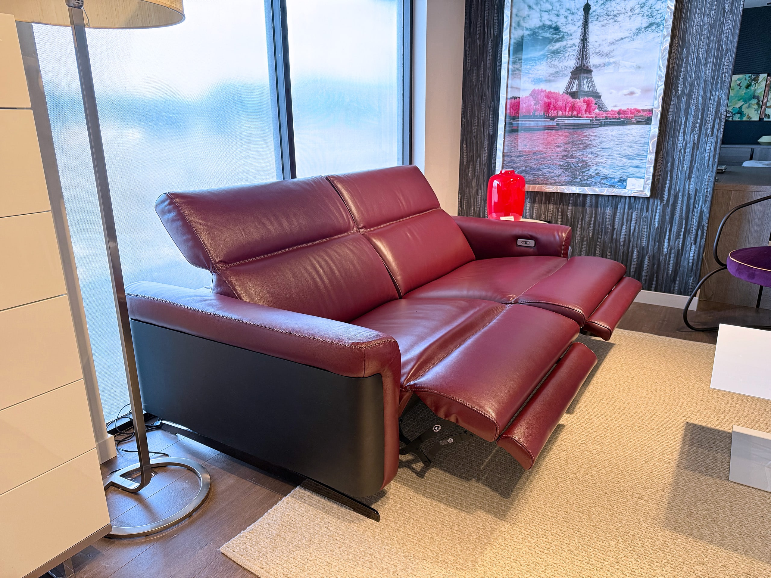 Incanto Italia - Colette i803 Power Sofa Wine 5