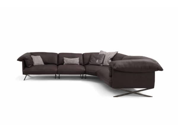 Incanto Italia - Maral i906 4pc Sectional Dark Brown
