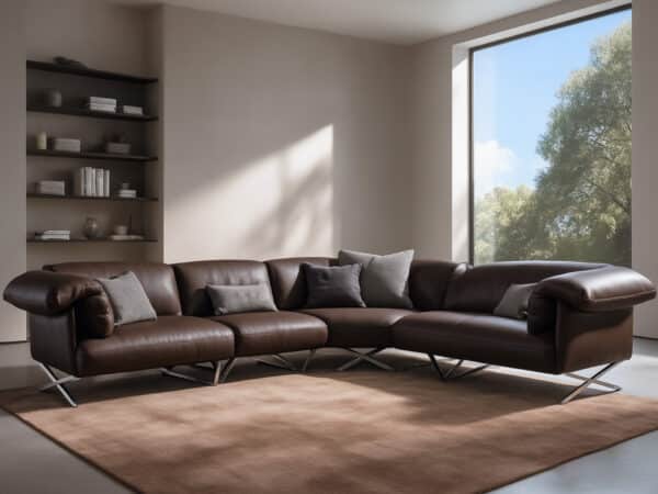 Incanto Italia - Maral i906 4pc Sectional Dark Brown