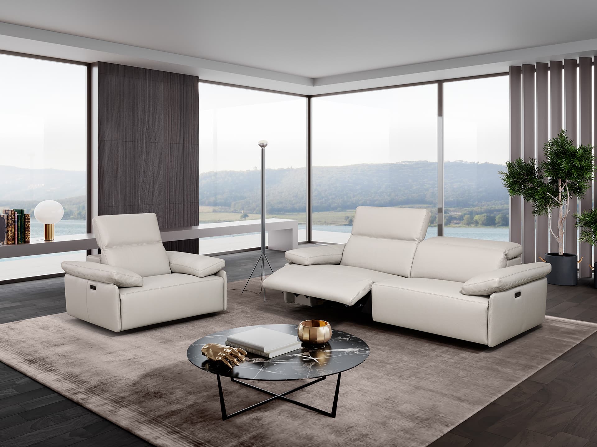 Incanto i857 Opus Power Sofa