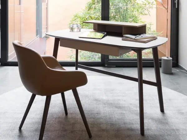 Calligaris cs4080 Match Desk Smoked Veneer