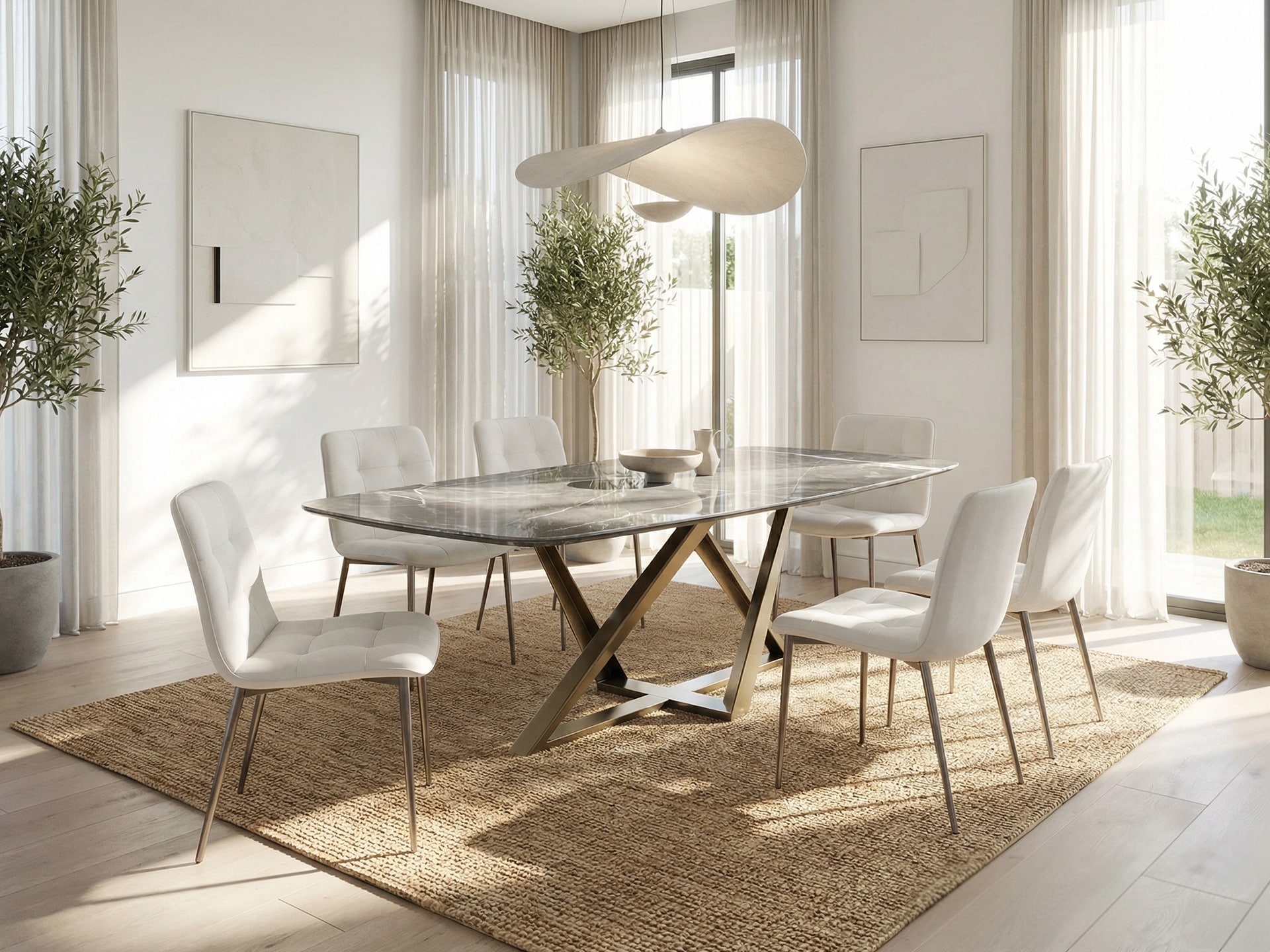 Bontempi Millenium Dining Table Glossy-Grey SuperMarble