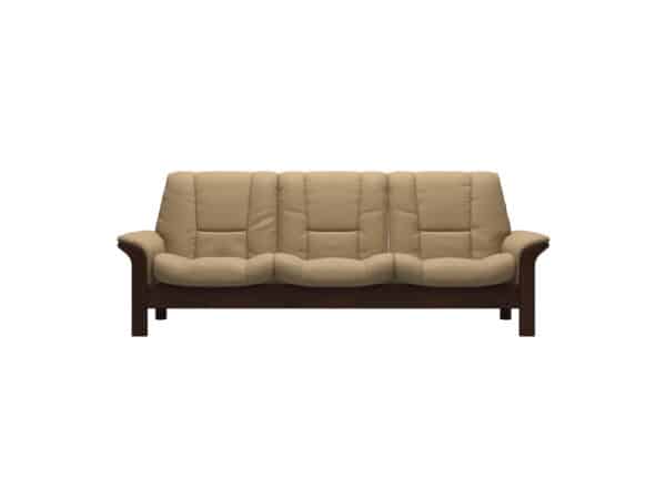 Stressless Buckingham 3-seat sofa low-back Paloma Sand