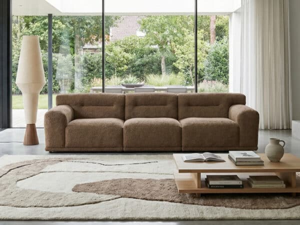 Natuzzi Italia Dorian Fabric Sofa