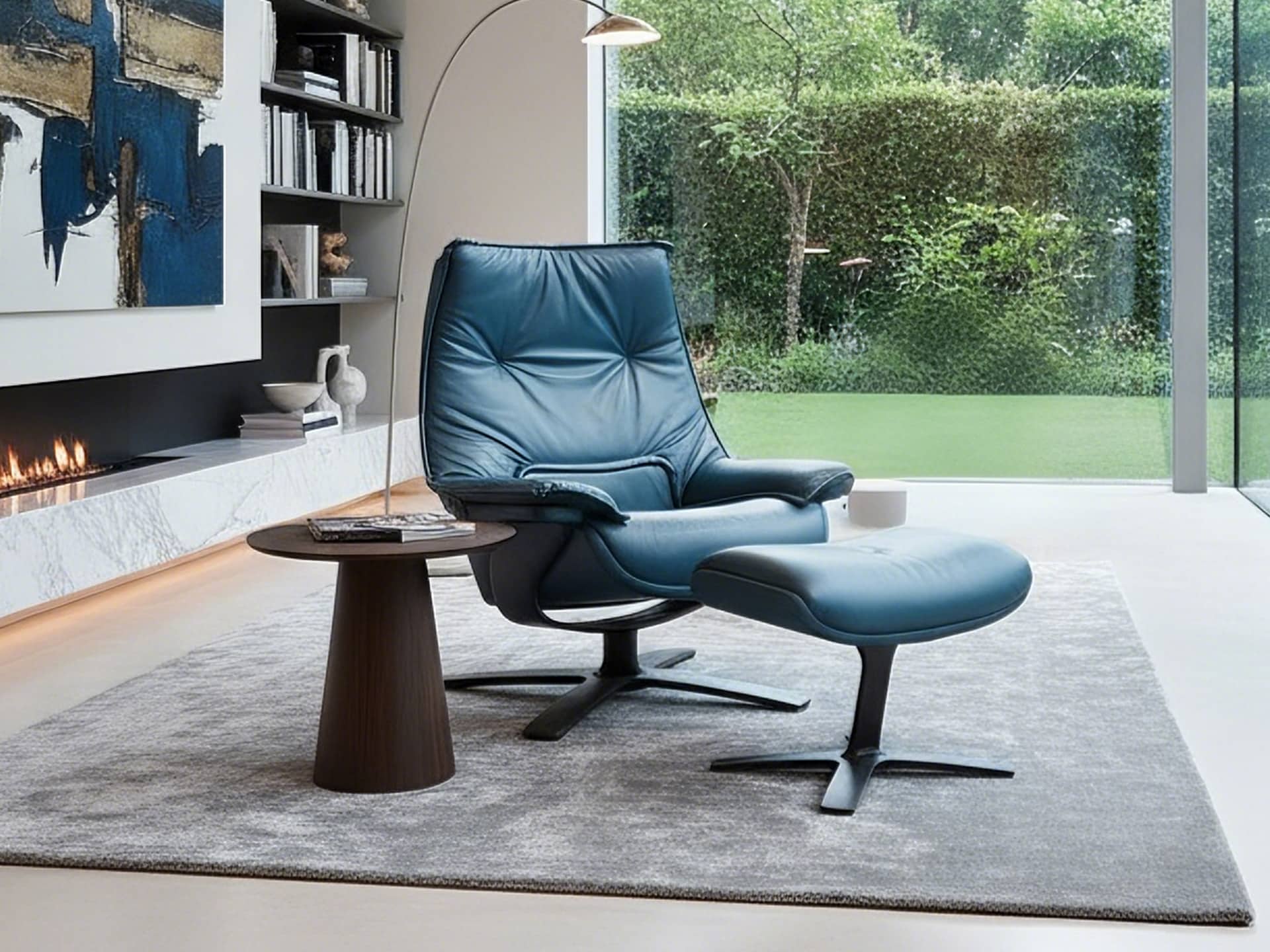 Natuzzi Italia Re-Vive Linear Recliner