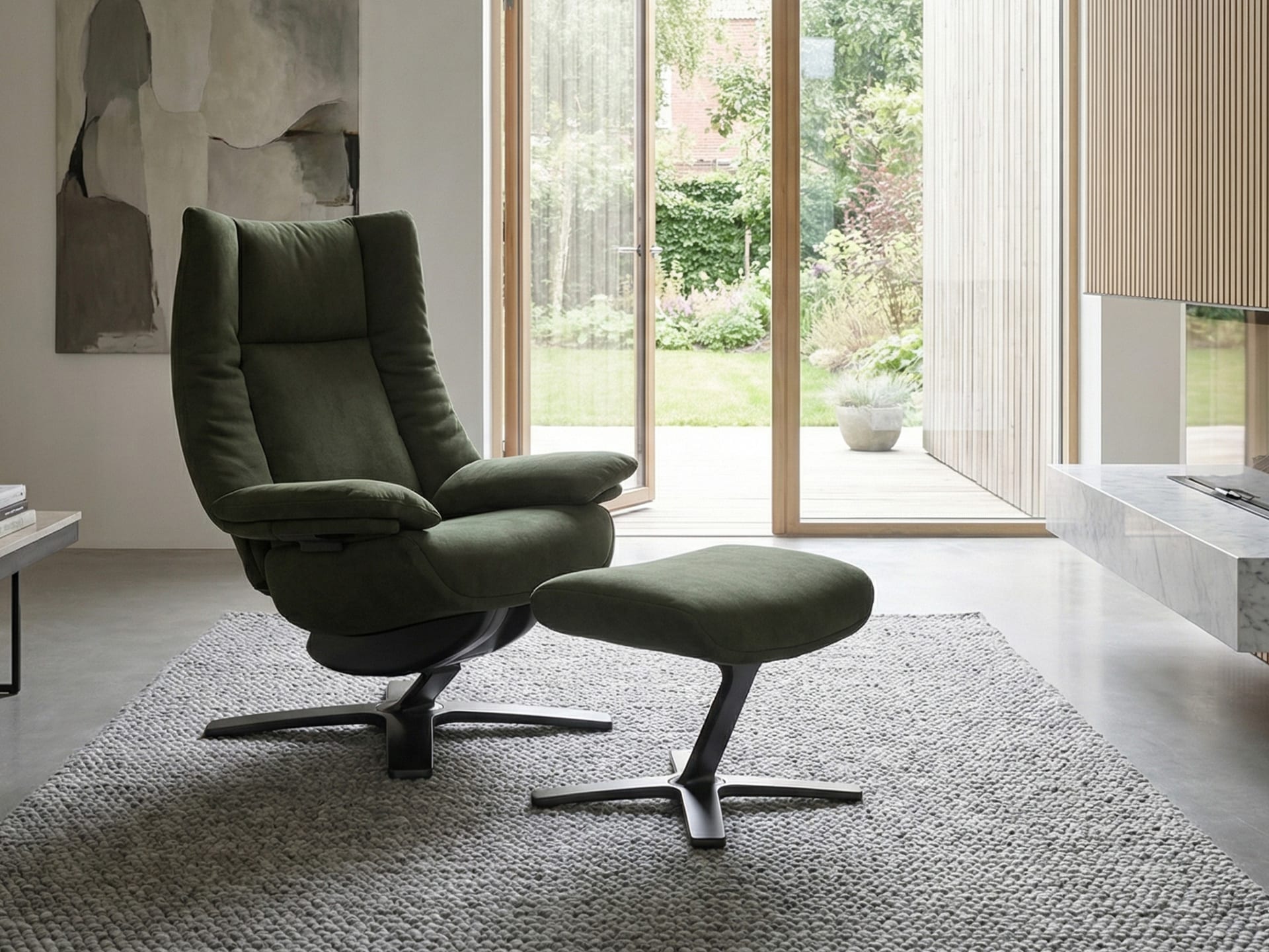 Natuzzi Italia Re-Vive Suit 606 Recliner