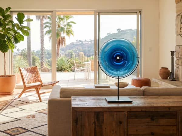 Natuzzi Italia Pool Glass Sculpture